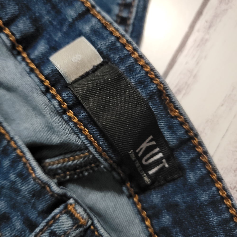 Kut from the Kloth Blue Ankle Cropped Pants - Picture 4 of 8